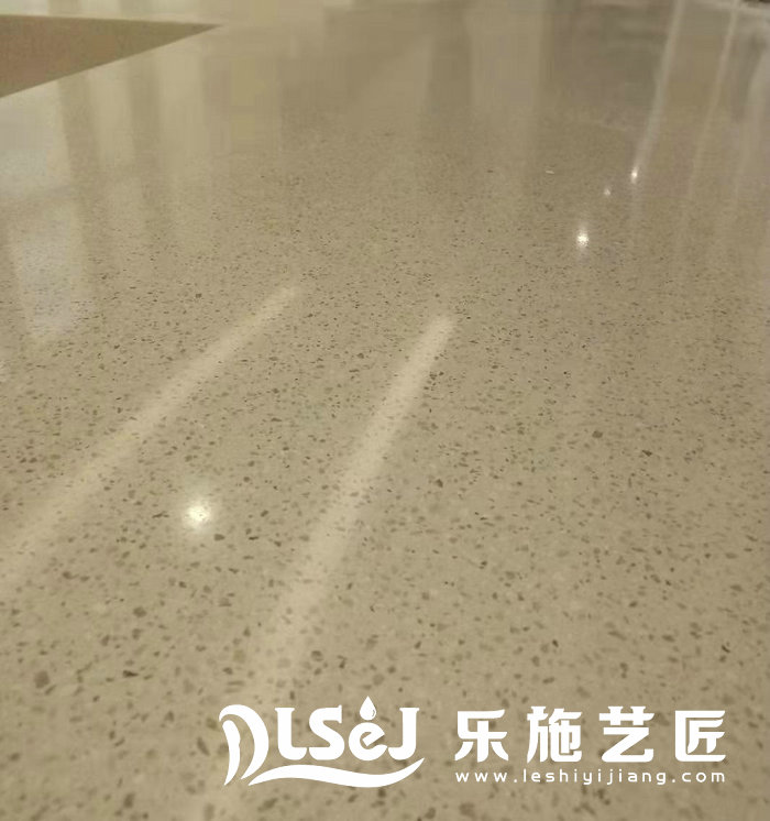 玻彩精磨石：北京清华建筑馆报告厅